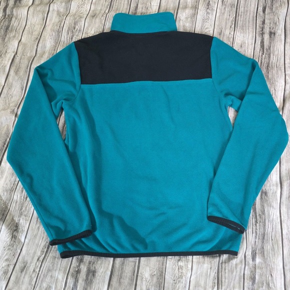 The North Face Pullover Men's Size Small TKA Glacier 1/4 Snap-Neck Fleece Green - Picture 9 of 10